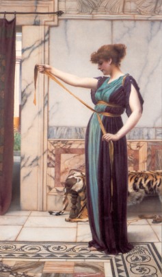 godward_-_a_pompeian_lady_1891