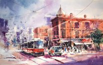 toronto___watercolor_painting_by_abstractmusiq-d81b42j